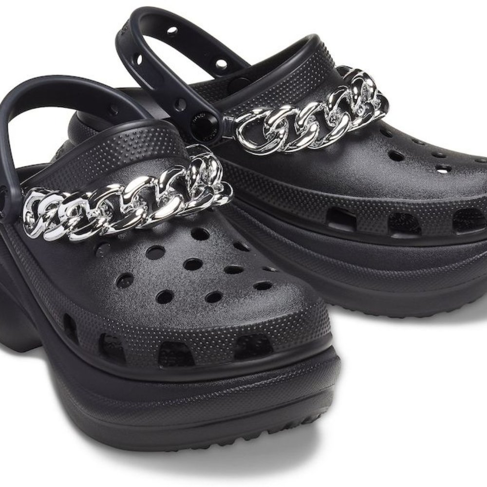 NEW. CROCS BAE EMBELLISHED CLOGS